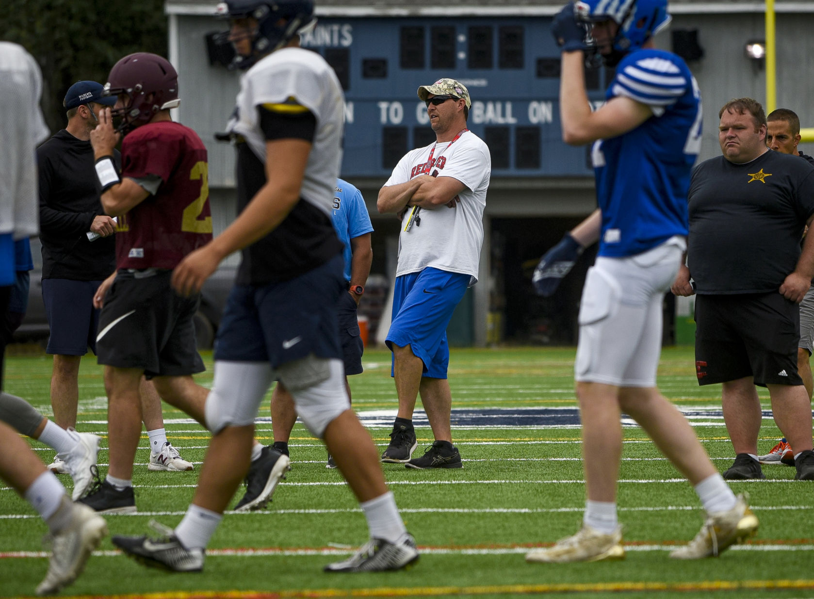 Team East practice